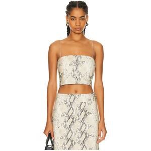 Helmut Lang Python Top.